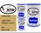 Preview: Chevrolet, Light Oak (Interior Color), 65 / WA101E: 500ml Lackdose + 500ml Klarlack + 250ml Härter - Set, von ATW Autoteile West.